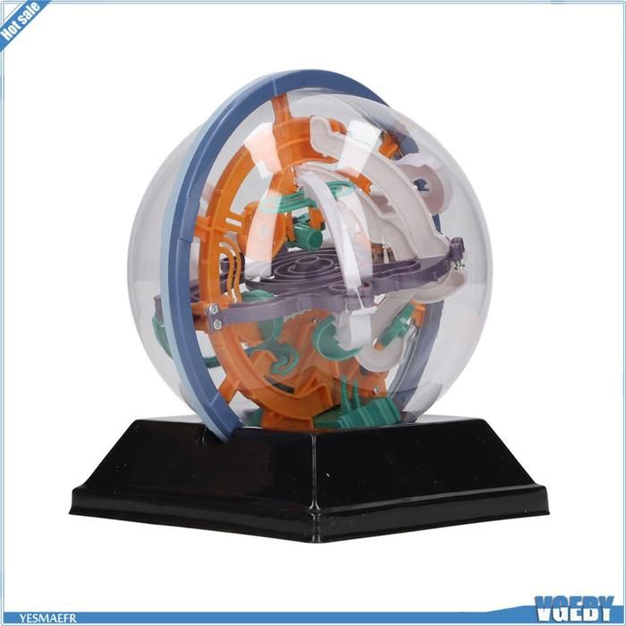 POPOYU Gravity Maze – Jeu De Labyrinthe 3D Avec 2 Billes En Acier, Planche De Gravité, Jouet éducatif IQ, Pour Enfants Dès 5 Ans