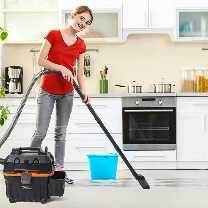 Aspirateur Eau et Poussière TACKLIFE,15L Aspirateur sans Sac