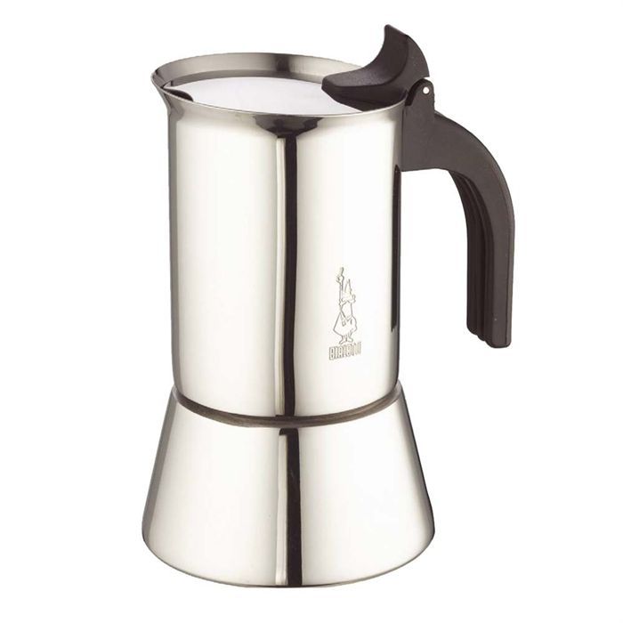 Cafetière Italienne Nerthus FIH 834 Induction 6 Tasses - Machine à Café Classique En Aluminium