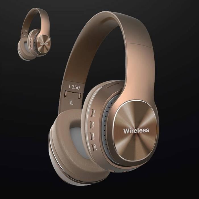 Casque Stéréo Sentry Pliable Noir - Oreillettes Circum-auriculaires, Jack 3.5mm Pour MP3/iPod