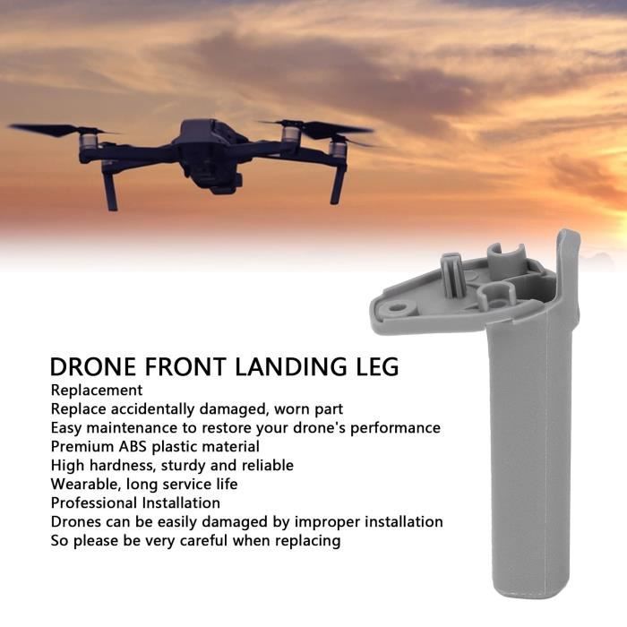 Train D'atterrissage Pliable Pour Drone Mavic 2 – ABS – Protection Hauteur – Gris