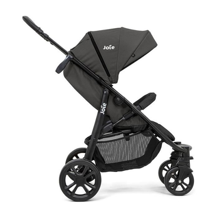 Super Poussette pour bébé Noir -BABY CARE