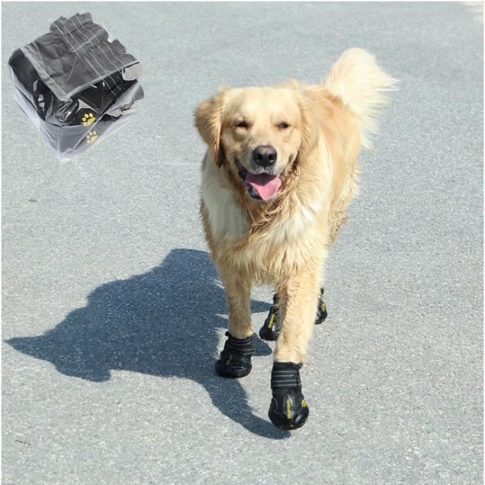 Couvre-pattes Pour Chien – Housse Imperméable Et Respirante – Protection Pour Blessures, Neige, Pluie – Taille S/M/L/XL Ajustable