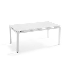 Table De Jardin En Aluminium Avec Rallonge Achat Vente Table De Jardin En Aluminium Avec Rallonge Pas Cher Cdiscount