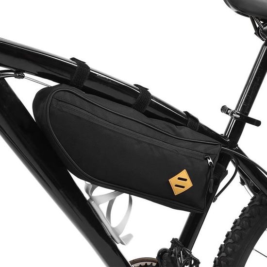 Sac Triangle De Cadre Vélo Sooiiyu – 22 X 19 X 6 Cm, Tissu Oxford, 3 Sangles Velcro, Pour Route Et VTT