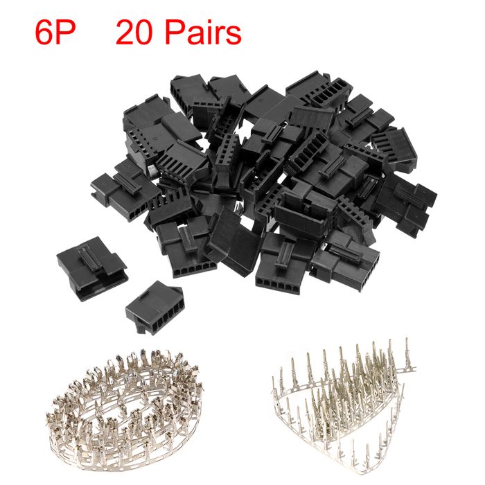 Lot De 560 Connecteurs JST SM Mâles Et Femelles De 2,5 Mm à 2 3 4 5 Broches Et Connecteurs Mâle/femelle