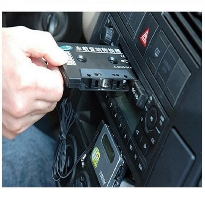 Connectique composants,Adaptateur universel de Cassette Audio de voiture,  haute qualité pour iPod MP3 lecteur CD DVD -B - Cdiscount Informatique