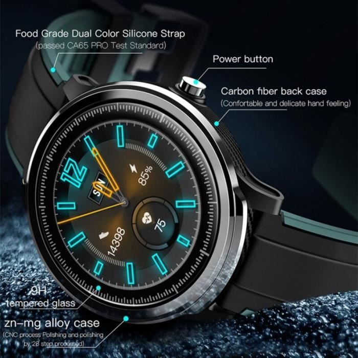 SN80 Hommes Montre Intelligente IP68 tanche Plein cran Tactile