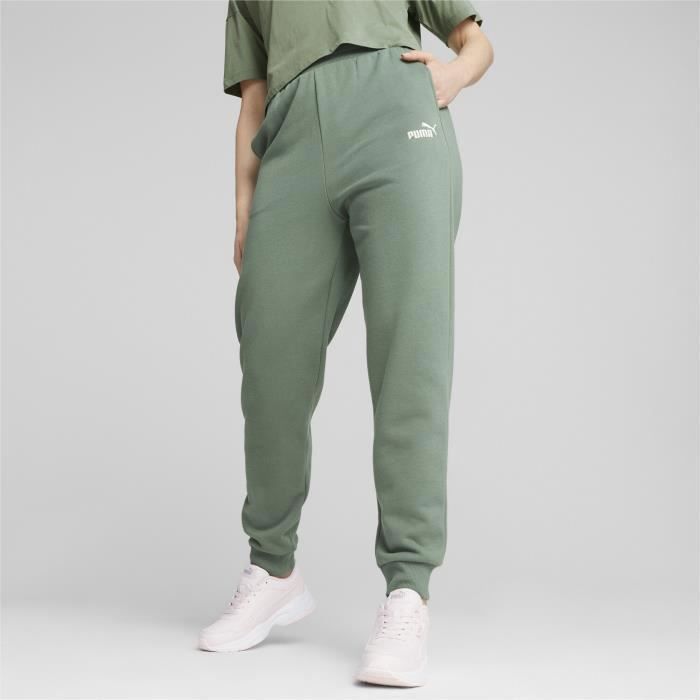 Jogging taille haute brode femme Puma Essentials FL cl eucalyptus XL