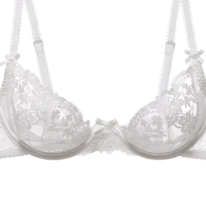 Soutien-Gorge Réglable à Grandes Tasses pour Femme avec Bonnet Mince