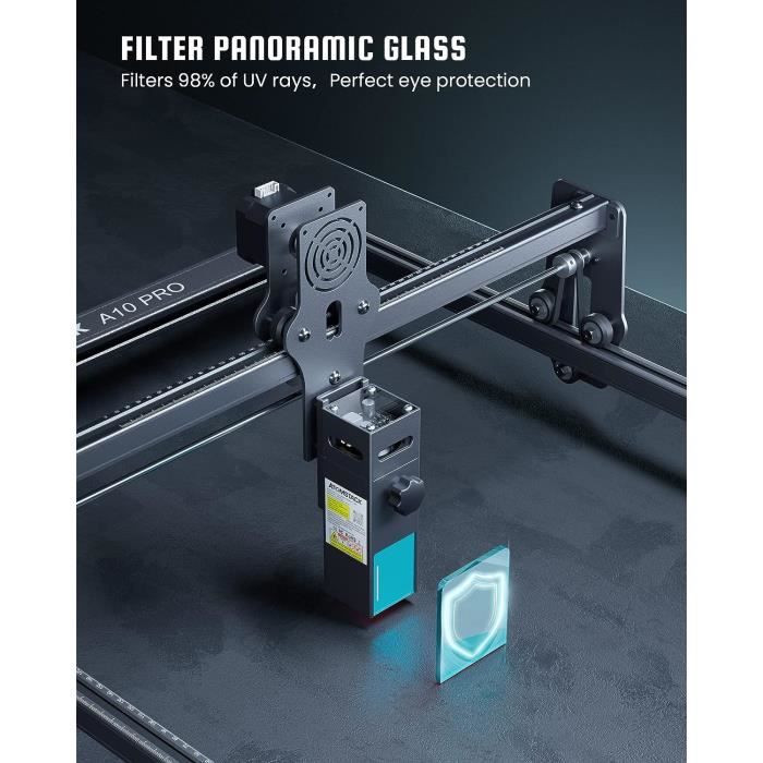 ATOMSTACK A10 Pro Machine à graver laser 50 W Acrylique Gravure laser  Machine pour verre puzzles Modèles d'ajustement - Cdiscount Informatique