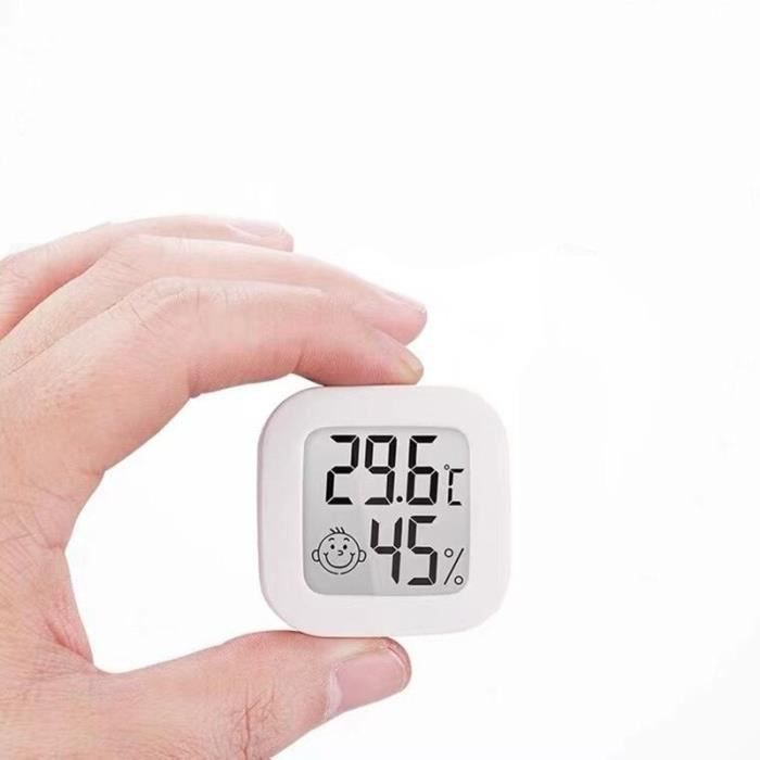 Mini thermomètre numérique LCD, hygromètre de température ambiante, capteur  d'humidité, thermomètre d'intérieur - AliExpress