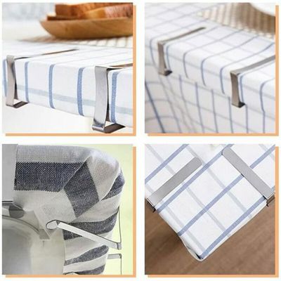 Pinces Nappe Acier Inoxydable Lot De 24 Pinces à Nappe Acier