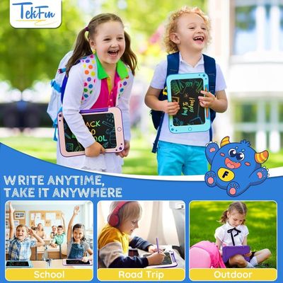 Tablette D'écriture LCD 10 Pouces Bravokids – Ardoise Magique éducative, écran Couleur, Sans Rayonnement, Pour 3-10 Ans
