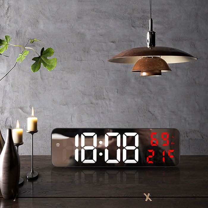 QUIGO Horloge Murale numérique avec Alarme Atomique à | FindTheDeal
