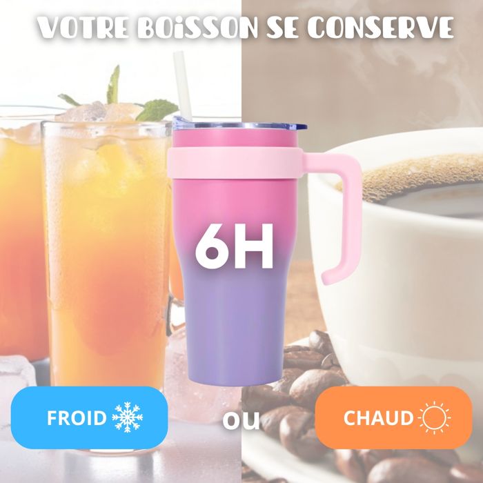 Sonew tasse isolée Bouteille d'eau isolée par tasse à vide LED en acier inoxydable de 500 ml Sonew tasse isolée Bouteille d'eau isolée par tasse à vide LED en acier inoxydable de 500 ml