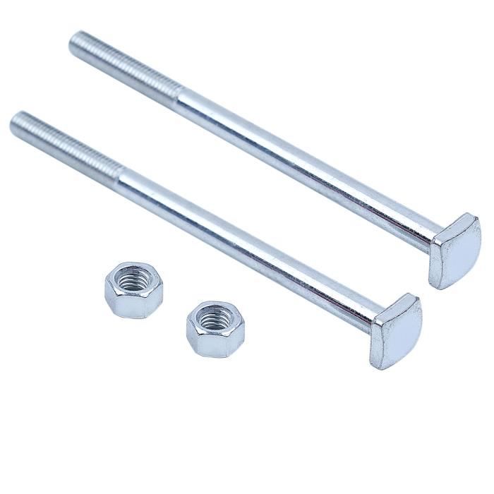Kit Boulons Ressort échappement M10x1.5 - Écrous Et Ressorts Pour Réparation Pot D'échappement