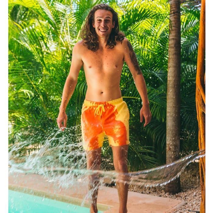 Short de hotsell bain change couleur