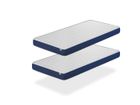 XALUCA Matelas LOT 2 ERGO CONFORT 90x200 cm Épaisseur 14 CM – Rembourrage super soft - Juvénil - idéal pour les lits gigognes