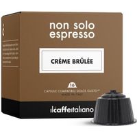 48 Capsules compatibles Nescafé Dolce Gusto - Crème brûlée - Il Caffè Italiano