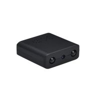 Mini caméra espion sans fil 1080P HD Mini caméra de sécurité à domicile Caméra d'action de vision nocturne Noir