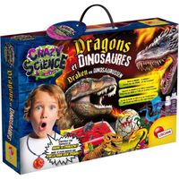 Crazy Science - loisirs créatifs - Dragons et Dinosaures à construire - LISCIANI
