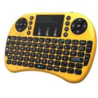 Mini clavier sans fil TD® 92 touches Effet rétroéclairé Plug and Play