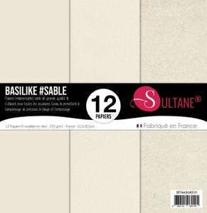 PAPIER CRÉATIF Sultane - SET-BASILIKE-51 - Papier creatif, Couleur, Grand