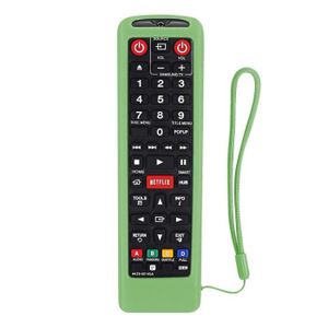 Coque de protection de la télécommande de protection de la télécommande de  la télé-contrôleur anti-goutte universelle pour Samsung Smart TV (vert  fluorescent)