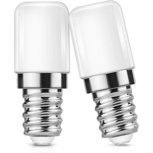 2.5W E14 Ampoules LED Réfrigérateur Ampoule Frigo SES Blanc Chaud