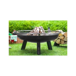 160 cm Trépied Brasero Barbecue Suspendu avec Grille, Gril BBQ Camping  Portable Charbon de Bois avec Chaîne Ajustable, Brasero A141 - Cdiscount  Jardin