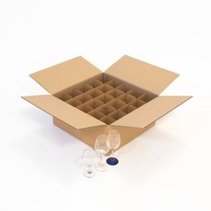 Ratioform gef1 - Boîte en carton pour déménagement de verres