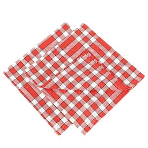 6 Serviettes De Table En Tissu Citron MNSRUU - 50,8 X 50,8 Cm, Polyester - Réutilisables, Lavables En Machine - Pour Maison, Fêtes, Décoration