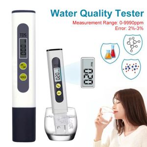MESURE - CONTROLE  Mètre de Test de qualité de l'eau TDS Testeur numé