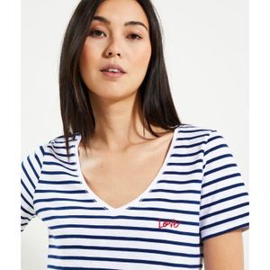T-SHIRT GRAIN DE MALICE - T-shirt manches courtes femme