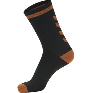 CHAUSSETTES MULTISPORT Chaussettes HUMMEL Elite Indoor Sock Low - Noir et Orange