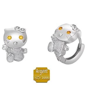Hello Kitty - Boucles d'oreilles Argent 925/000