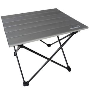 TABLE DE CAMPING Petite Table de Camping Pliable Alumininium- Skandika Ruka - Stable robuste - Sac de Transport (Taille S)