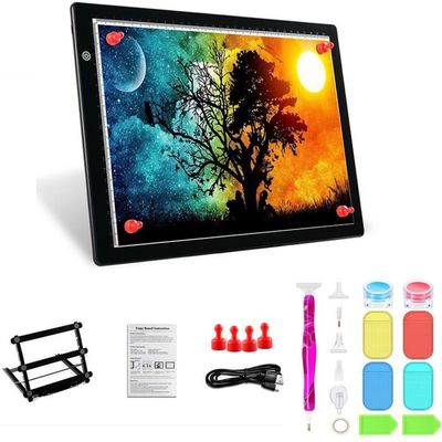 GAOMON GB4 Taille LED Table Lumineuse 5 MM Ultramince Tablette Dessin Pad...