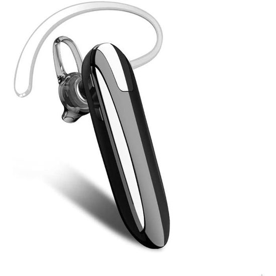 Oreillette Bluetooth, Casque sans Fil Sport avec Microphone 25H avec AntiBruit Mono Ecouteur