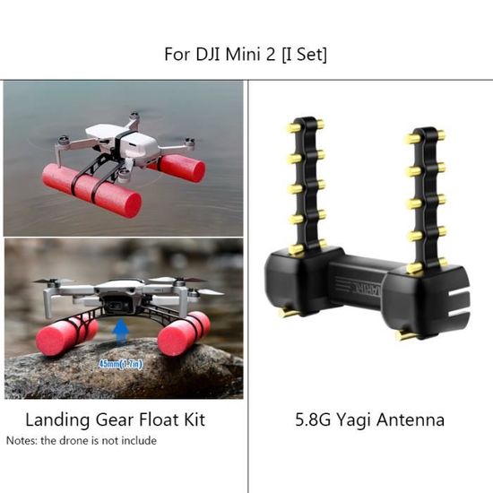Train D’atterrissage Pour DJI Phantom 4 – 2 Pièces Avec Antenne Et Compas, Remplacement Facile