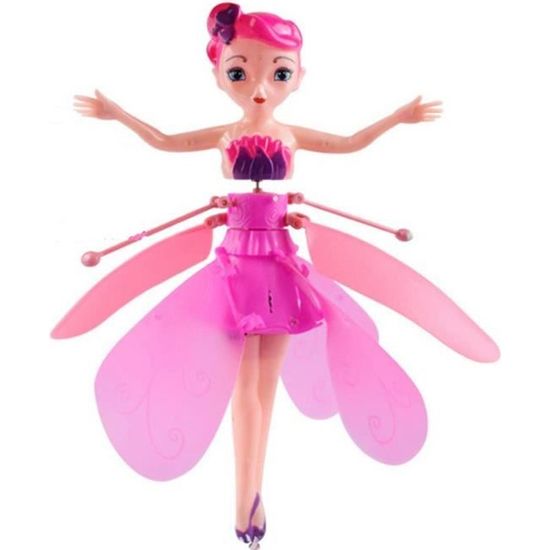 Poupée Fée Volante LANSAY Sky Dancers – Lovely Luna – Lanceur à Corde, Sans Pile, Dès 6 Ans – Collection, Magique, Cadeau