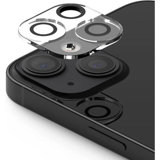 Protection Verre Trempé Caméra IPhone 17 [2 Pack] - 9H, Anti-rayures, Pas D'interférence Flash, Transparent
