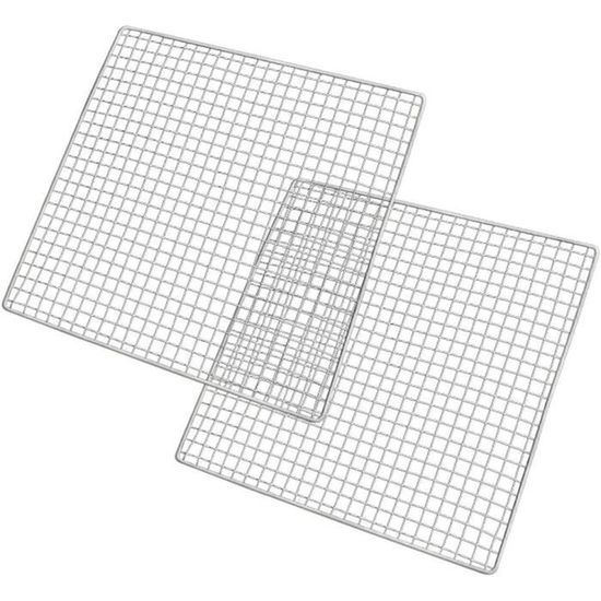 Panier Grille Barbecue Badaren - Acier Inoxydable - Pour Poisson, Légumes, Viandes - Pratique