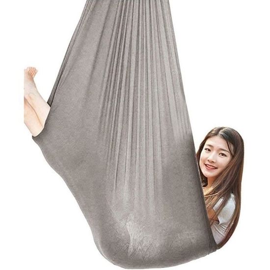 Sangle D’Extension Pour Hamac De Yoga KGDUYC – Daisy Chain 110 Cm, 8 Boucles, Nylon Résistant 23 KN, Pour Stretching, Pilates, Escalade