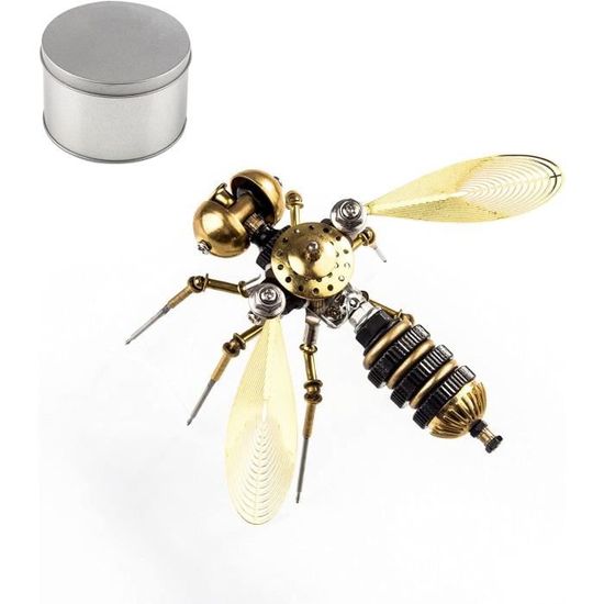 Puzzle 3D en Métal, Maquette Puzzle 3D en Metal Laser Cut Puzzles, Jouet de Construction pour