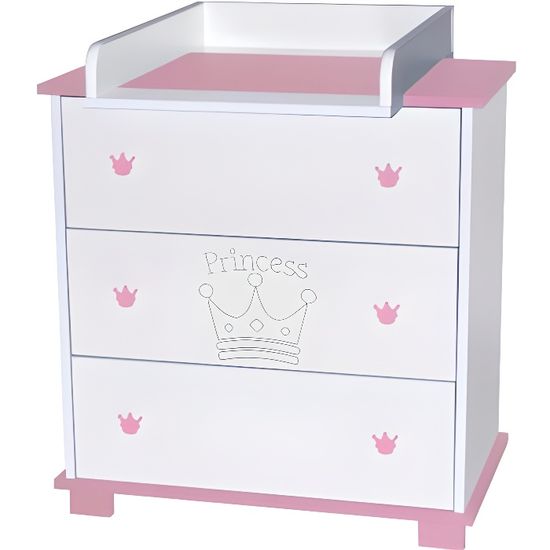 commode avec table à langer bébé