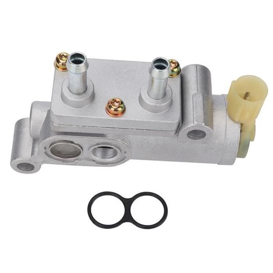 Soupape de régulation d'air rapide Soupape de commande d'air de ralenti de voiture IAC adaptée for Honda- Civic- 1.6L 1992-1995 adaptée for Acura- Integra 1.8L L4 1992-2001 Régulateur de Pression D'ai Soupape de régulation d'air rapide Soupape de commande d'air de ralenti de voiture IAC adaptée for Honda- Civic- 1.6L 1992-1995 adaptée for Acura- Integra 1.8L L4 1992-2001 Régulateur de Pression D'ai