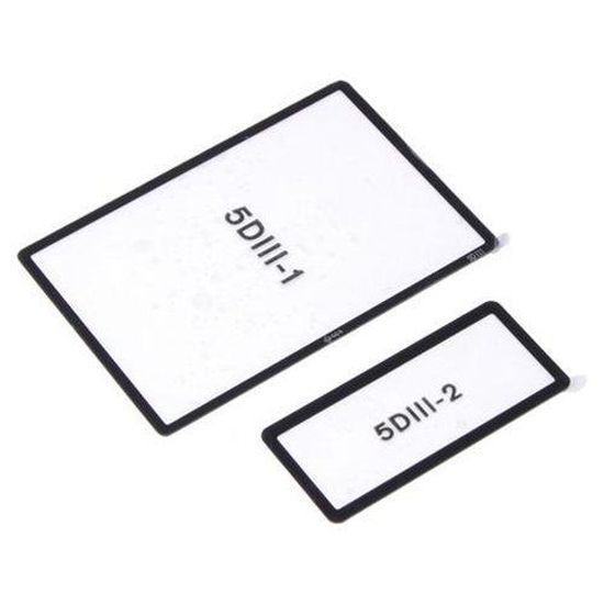 2 Films De Protection écrans Pour Canon EOS 5D Mark II - Anti-rayures, Haute Transparence, Fabriqué En Allemagne