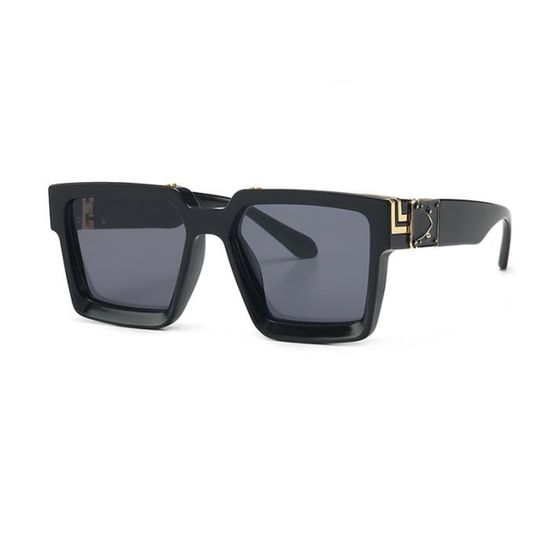SHARPHY Lunettes de soleil homme carr grand cadre conduire mode